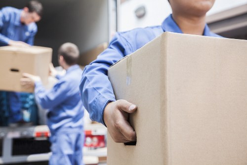 A local removals team helping with a home move in Haringey