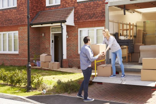 Customer complaint being reviewed for a man and van service
