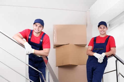 Removal company helping with a home move in Haringey