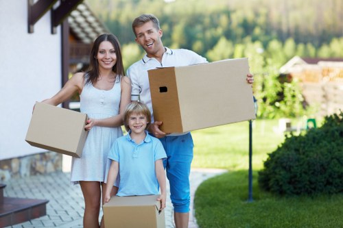 A moving van prepared for a flat or house relocation in Haringey