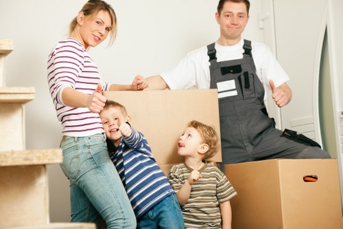 Local moving team planning access and parking for removals in Haringey