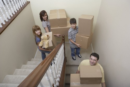 Local packing materials and cartons for a move in Haringey